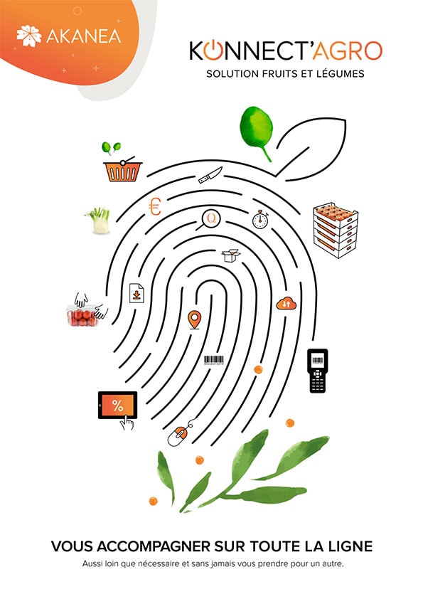 Plaquette Konnect'Agro solution Fruits et Légumes