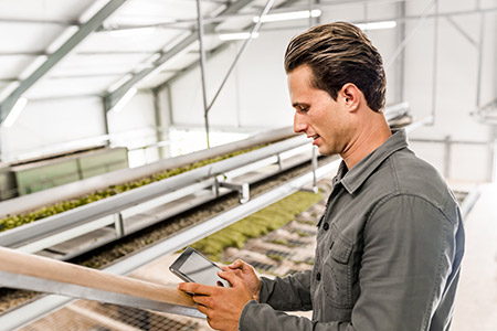Le module GreenLine dédié à la filière Fruits et Légumes est un réel atout alliant technologie, économie et écologie.