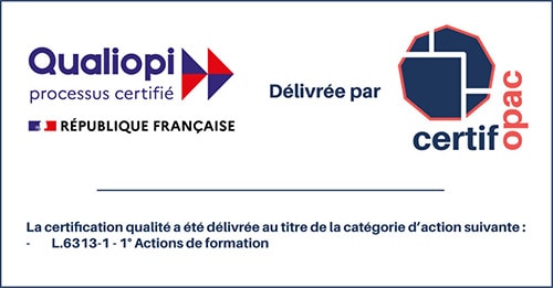 Qualiopi Procesus certifié - CERTIFOPAC