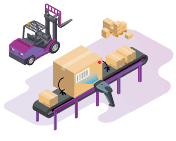 Illustration Logiciel ERP WMS