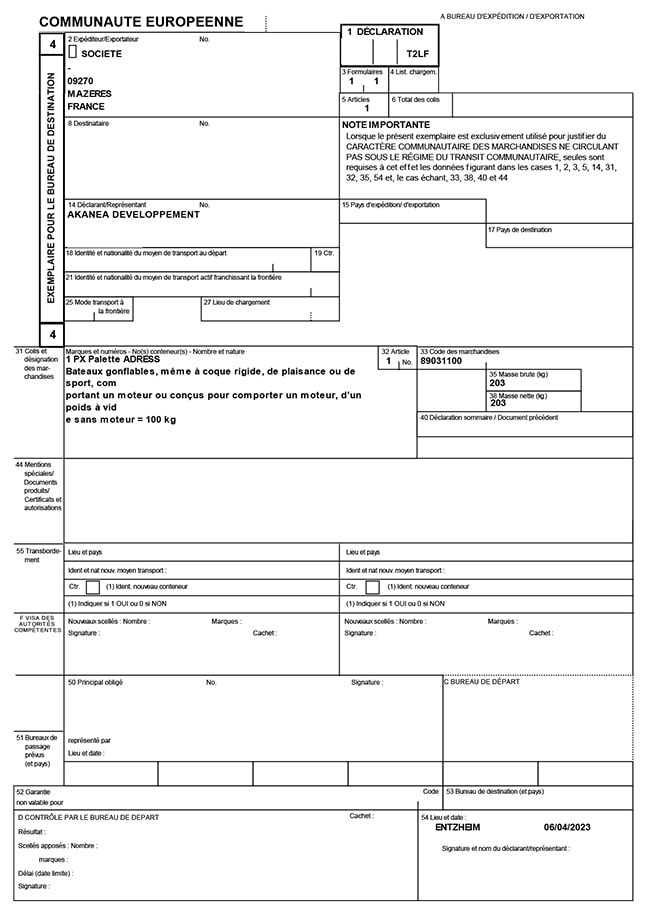 exemple-T2LF Exemple document T2L / T2LF