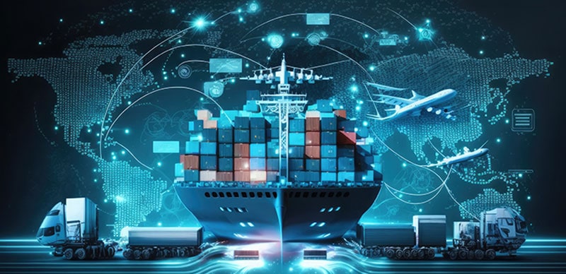 transitaire internationale : modes de transports maritime, aérien et terrestre