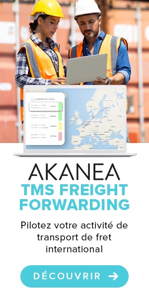 logiciel de gestion de fret - Akanea TMS Freight Forwarding