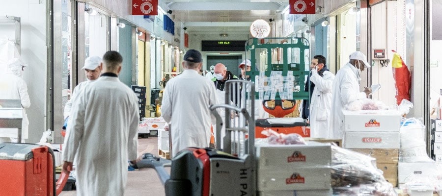 Allée du M.I.N de Rungis secteur triperie Allée du M.I.N de Rungis secteur triperie