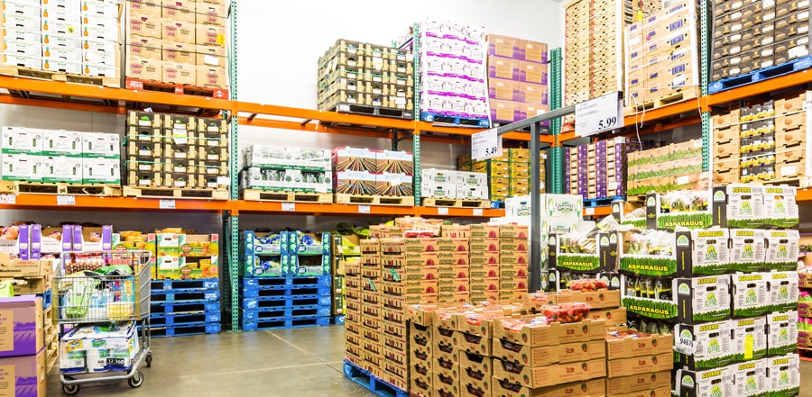 Espace de stockage d’un grossiste alimentaire grossiste alimentaire : Espace de stockage