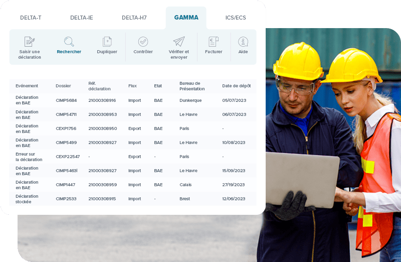 Akanea Douane GAMMA : logiciel gestion des marchandises soumises à accises